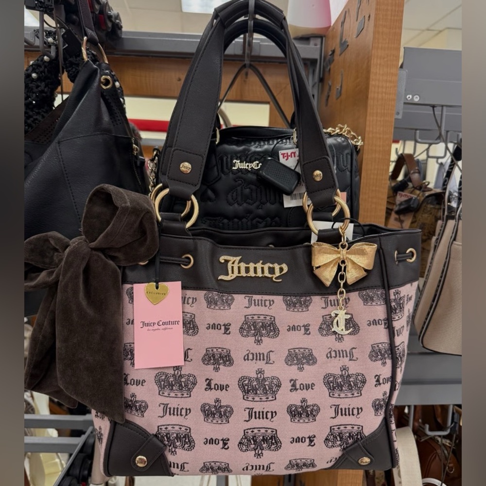 Juicy Couture Pink and Brown Daydreamer